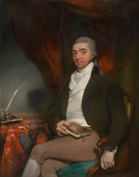 Portrait of a Seated Man with a Book